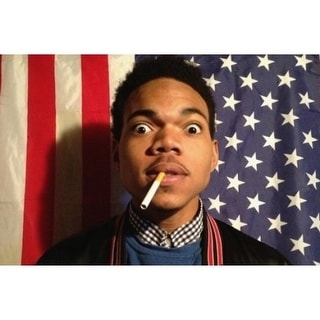 Chance The Rapper Flag Poster Poster Print Item Varxps5165 - Bed Bath ...