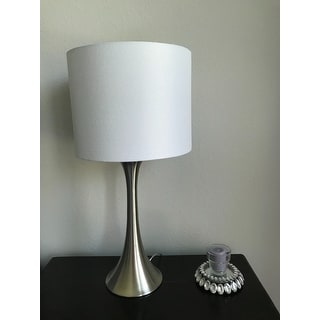 Porch Den Bakkom Brushed Nickel 24 25 Inch Table Lamp Set On Sale Overstock 30697025