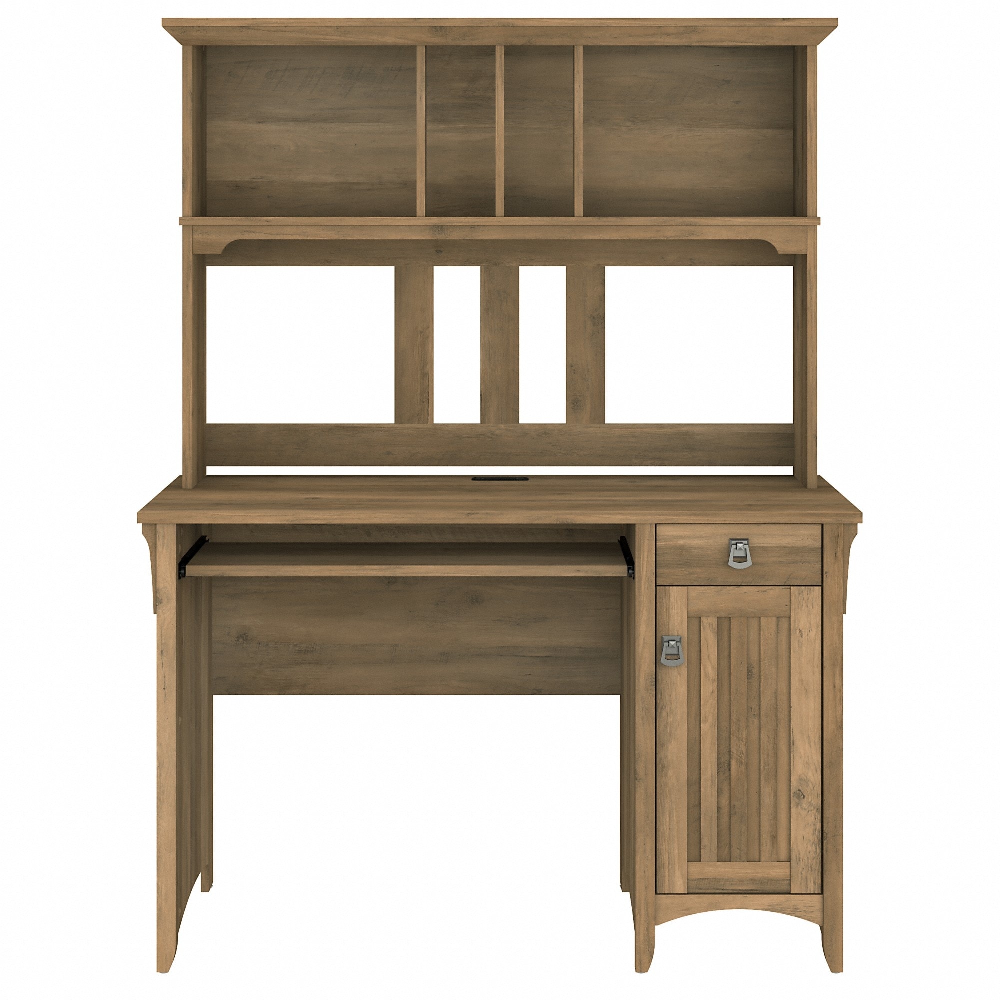 Solano desk with shop hutch