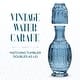 preview thumbnail 32 of 41, Vintage 2 Pc Carafe Set