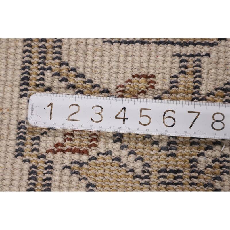 Tabriz Indian Area Rug Handmade Wool Carpet - 7'10"x 10'1"