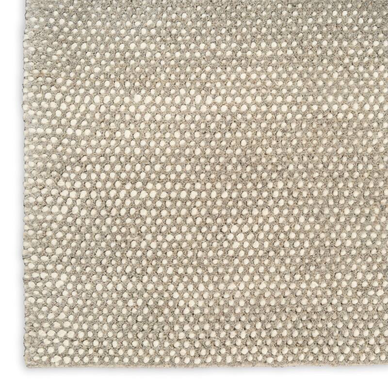 DKNY Pure Rows Handwoven Farmhouse Wool Indoor Rug