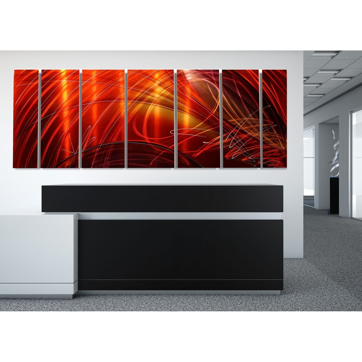 Shop Statements2000 3d Metal Wall Art Abstract Painting Panels