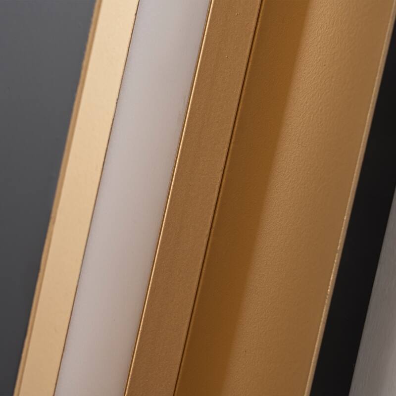 13.8" Outdoor Linear Integrated LED Wall Sconce - H13.8" x W4.7" x D3.2"