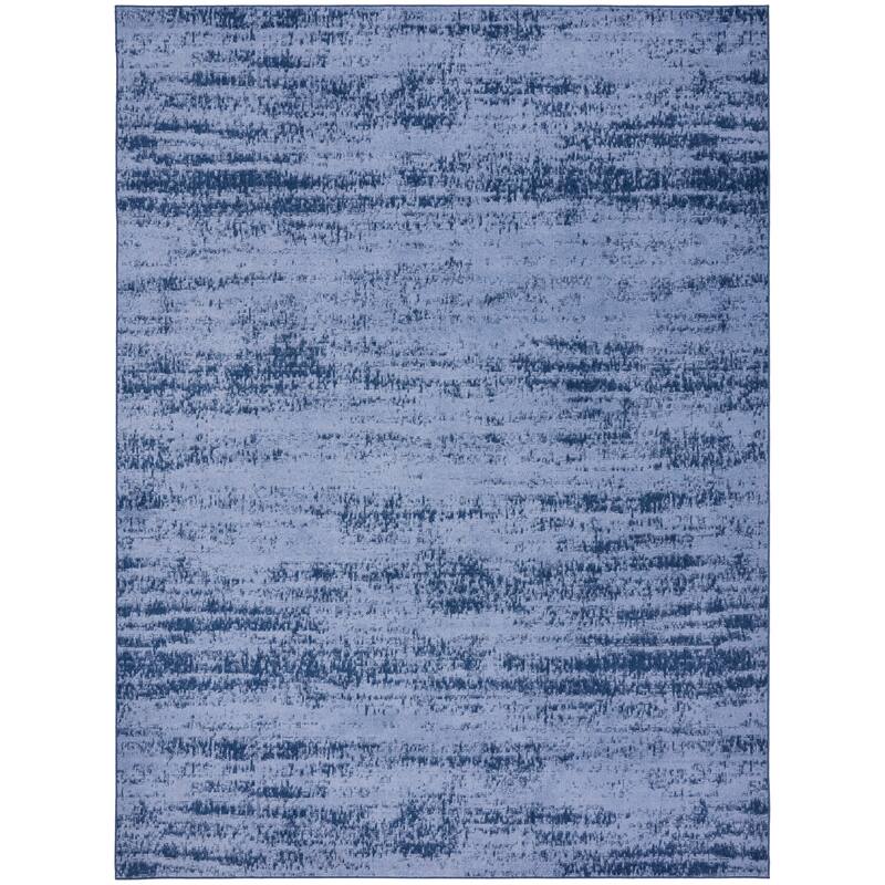 Nourison Sandy Indoor/Outdoor Abstract Area Rug - 8' x 10' - Denim