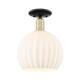 Option Black Antique Brass / White Venetian