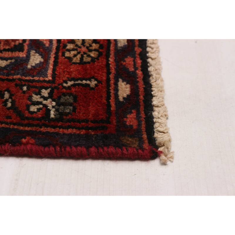 ECARPETGALLERY Hand-knotted Anadol Red Wool Rug - 3'2 x 10'2