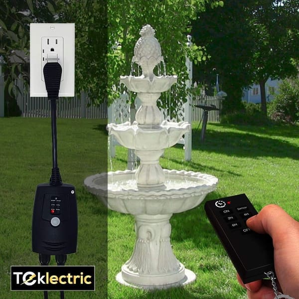 LED Outdoor On/Off Switch with Wireless Remote