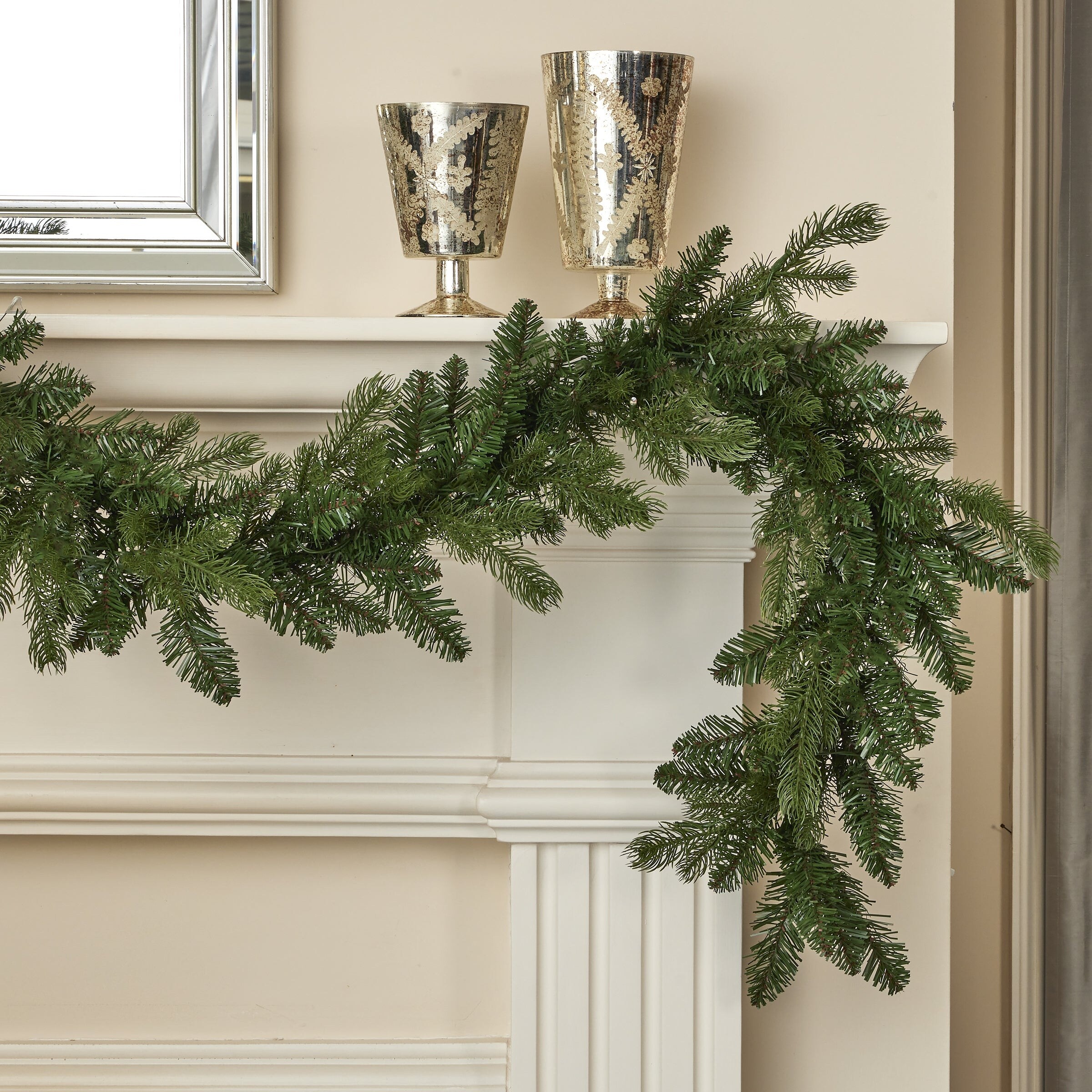6ft battery operated garland cheap
