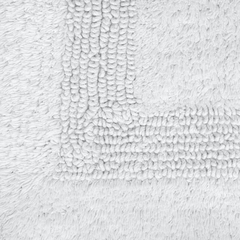 Fabstyles Basix Soft & Absorbent Reversible Cotton Bath Rug