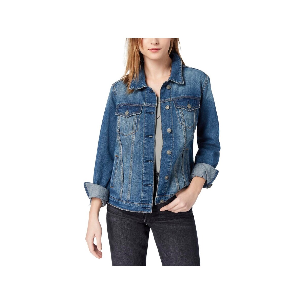 Shop Silver Jeans Co Womens Sinclair Jean Jacket Fall Cotton