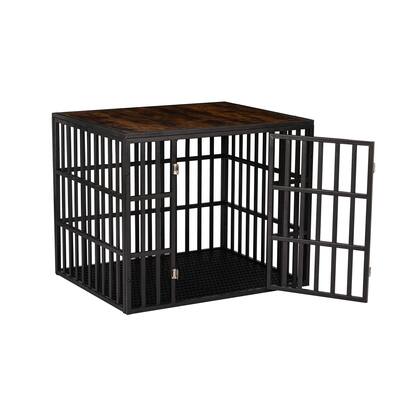 Furniture Style Dog Cage Large Indoor Dog Cage Coffee Table Pet Playpen Metal Dog Fence with Cover