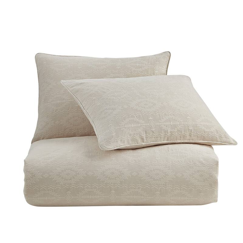 HiEnd Accents Tempe Matelasse Aztec Texture Comforter Set, 3PC