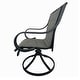 preview thumbnail 5 of 3, Deko Living 5 Piece Outdoor Patio Dining Table and Swivel Chairs