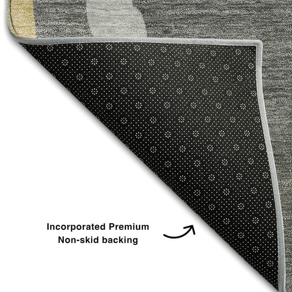 Premium Washable Super Soft Mid Century Modern Mayfield Rug