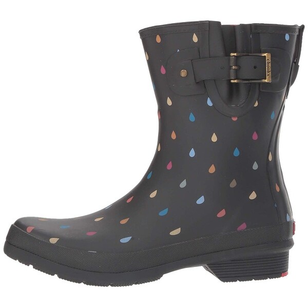 mid height rain boots
