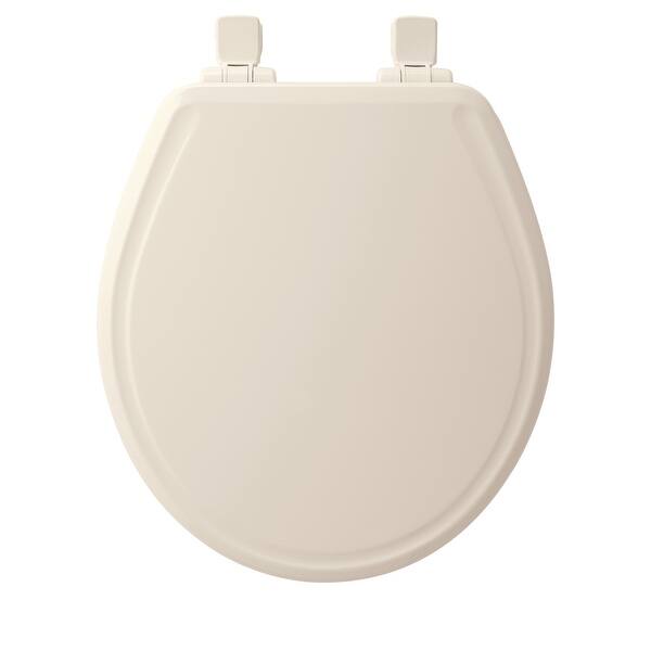 Shop Bemis 600e3 Round Closed Front Toilet Seat And Lid With Whisper Close And Sta Tite Seat Fastening System Overstock 16440163
