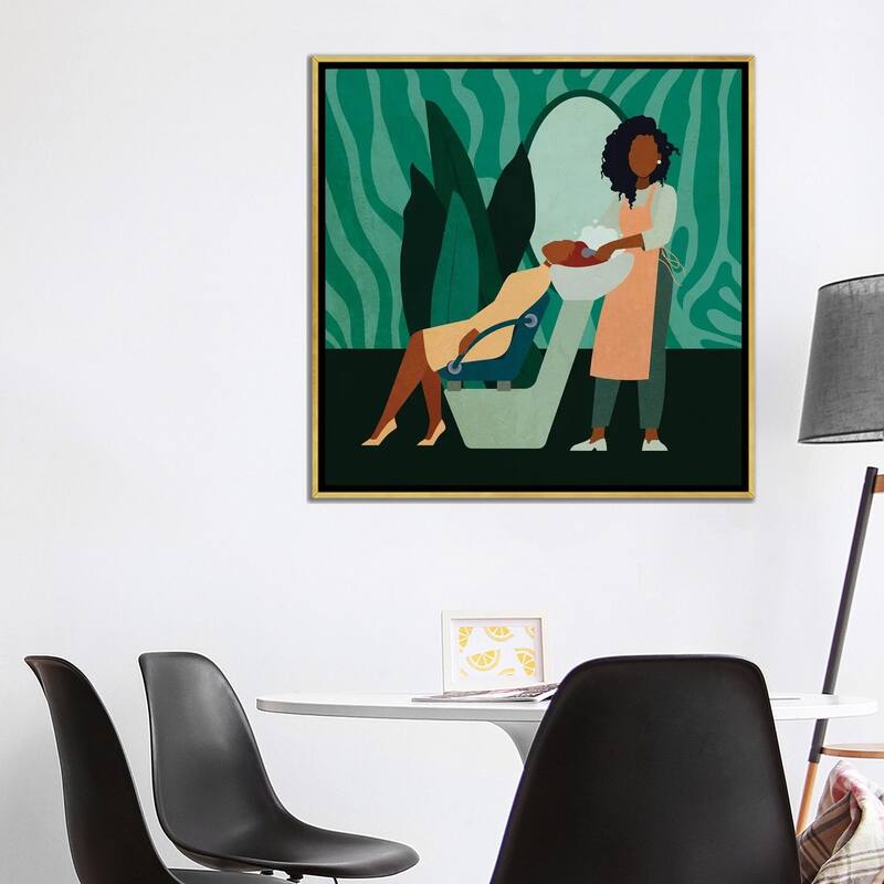 iCanvas "Salon No. 2" by Domonique Brown Framed Canvas Print