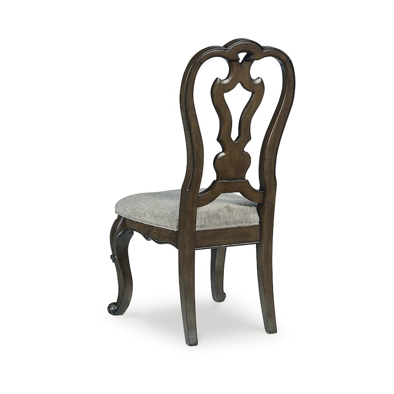 Signature Design by Ashley Maylee Dark Brown Dining Chair - 21.5"W x 26"D x 44"H