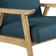preview thumbnail 86 of 85, Weldon Mid-Century Fabric Upholstered Chair