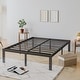 preview thumbnail 7 of 5, 14 Inch Bed Frames Queen Size 3500 lbs Heavy Duty Platform with Sturdy Metal Slats, No Box Spring Needed, Under Bed Storage