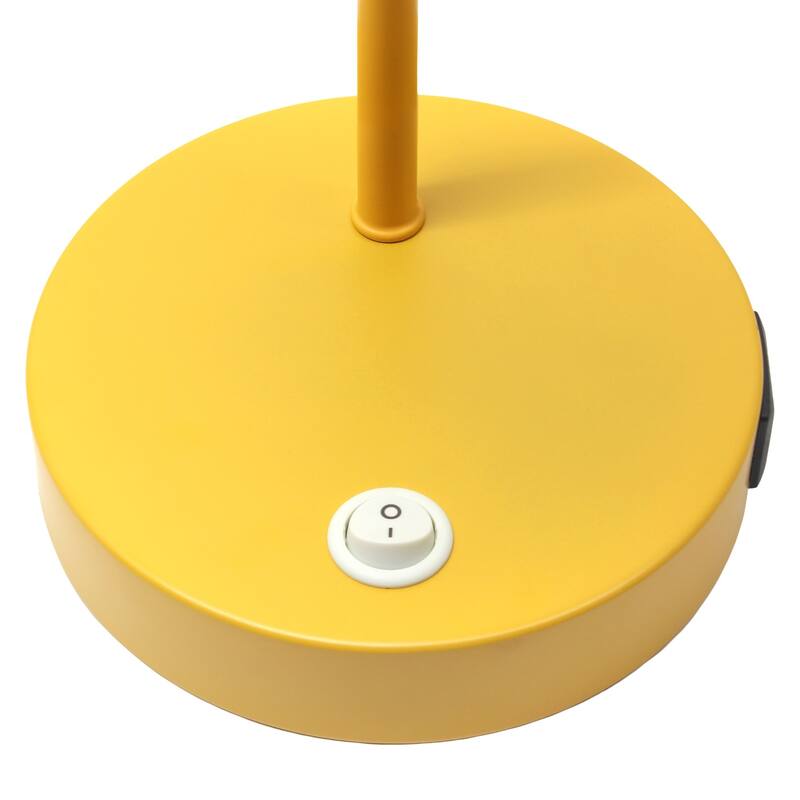 Looped Desk Lamp with Adjustable Shade - 16" - Yellow