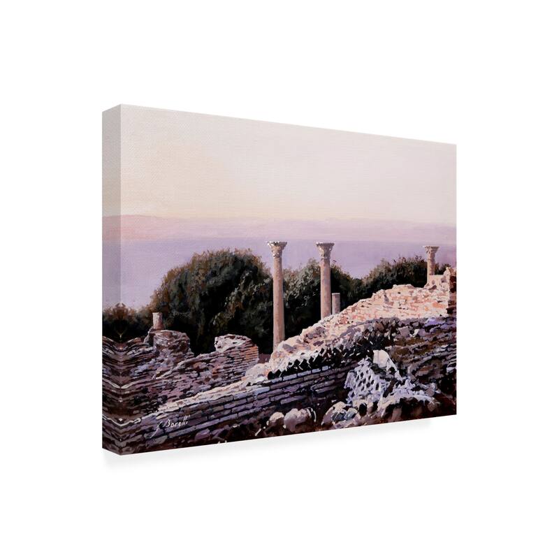 Guido Borelli 'Piccole Rovine Romane' Canvas Art Bed Bath & Beyond