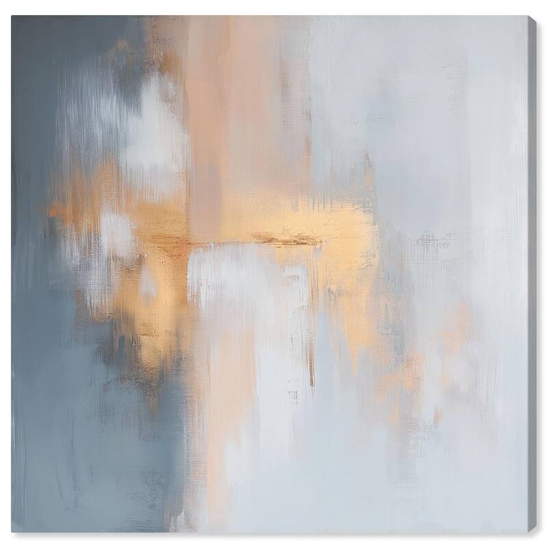 Coral Hues Canvas by Art Remedy, Gallery Wrapped - 30" x 30"