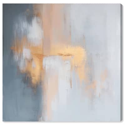 Coral Hues Canvas by Art Remedy, Gallery Wrapped