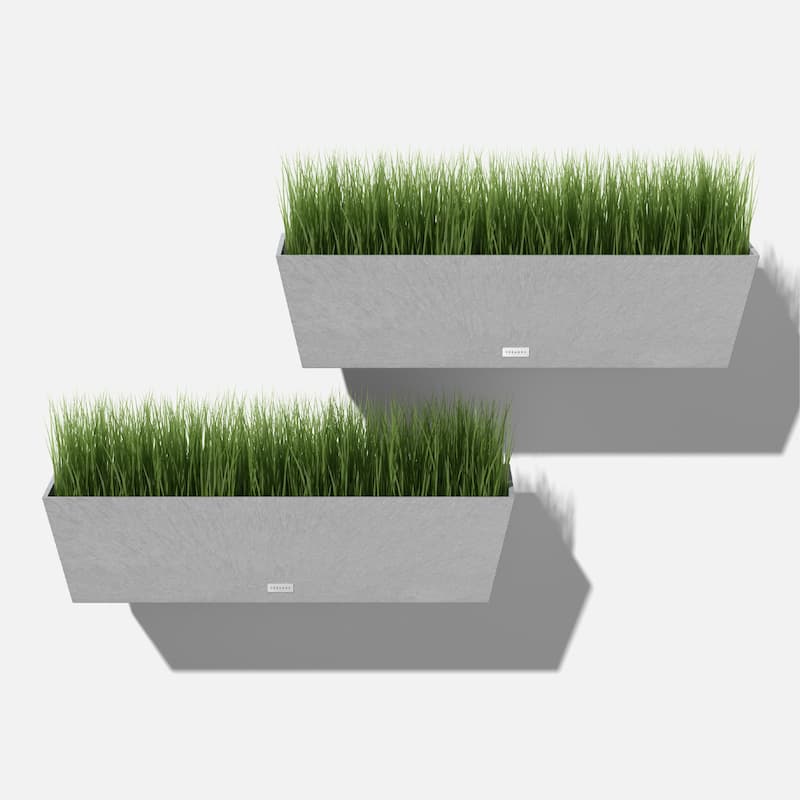 Pure Series Railing Window Box Planter