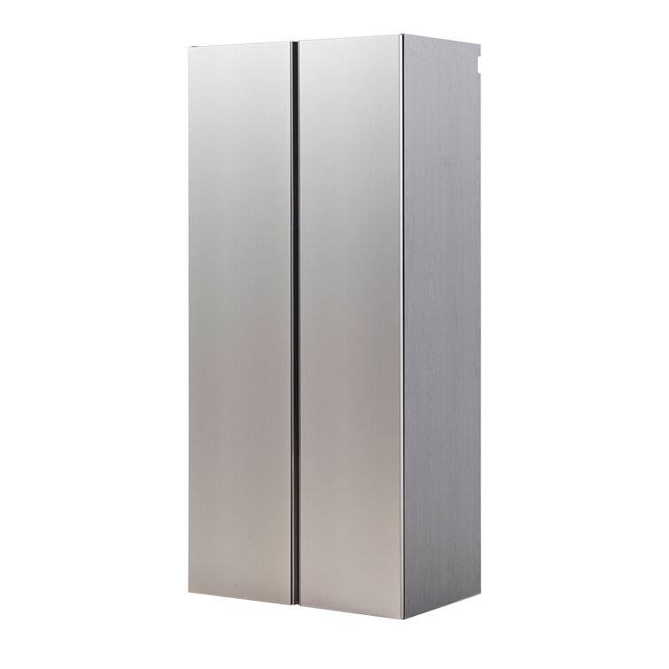 Nova Series 3-Piece Metallic Grey Garage Utility Storage Cabinet Set
