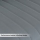 preview thumbnail 52 of 76, HOMYKA Modern Dining Chairs with Thick Cushions Set of 3