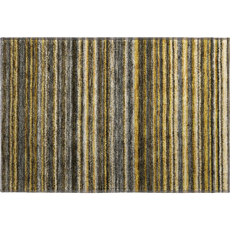 Premium Washable Super Soft Stripe Mayfield Rug