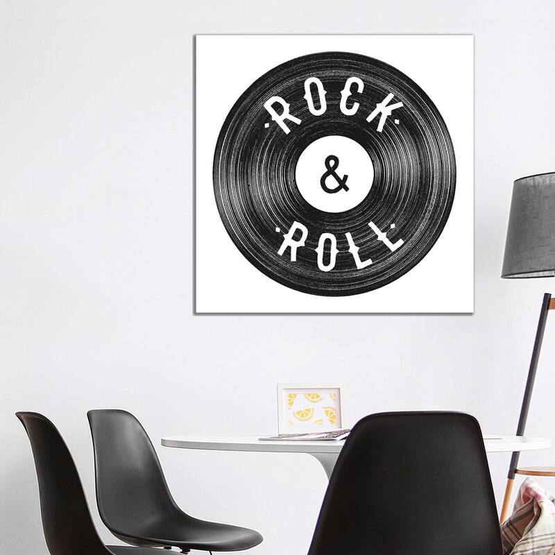 iCanvas "Rock & Roll" by Florent Bodart Canvas Print - 37x37x1.5