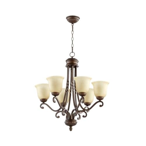Quorum International 6078 6 Tribeca Ii Light 1 Tier Chandelier Quorum International 6078 6 Tribeca Ii Light 1 Tier Chandelier