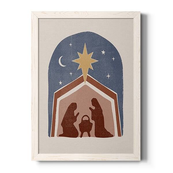 slide 2 of 45, Boho Nativity I-Premium Framed Canvas - Ready to Hang 27.5X37.5 - White