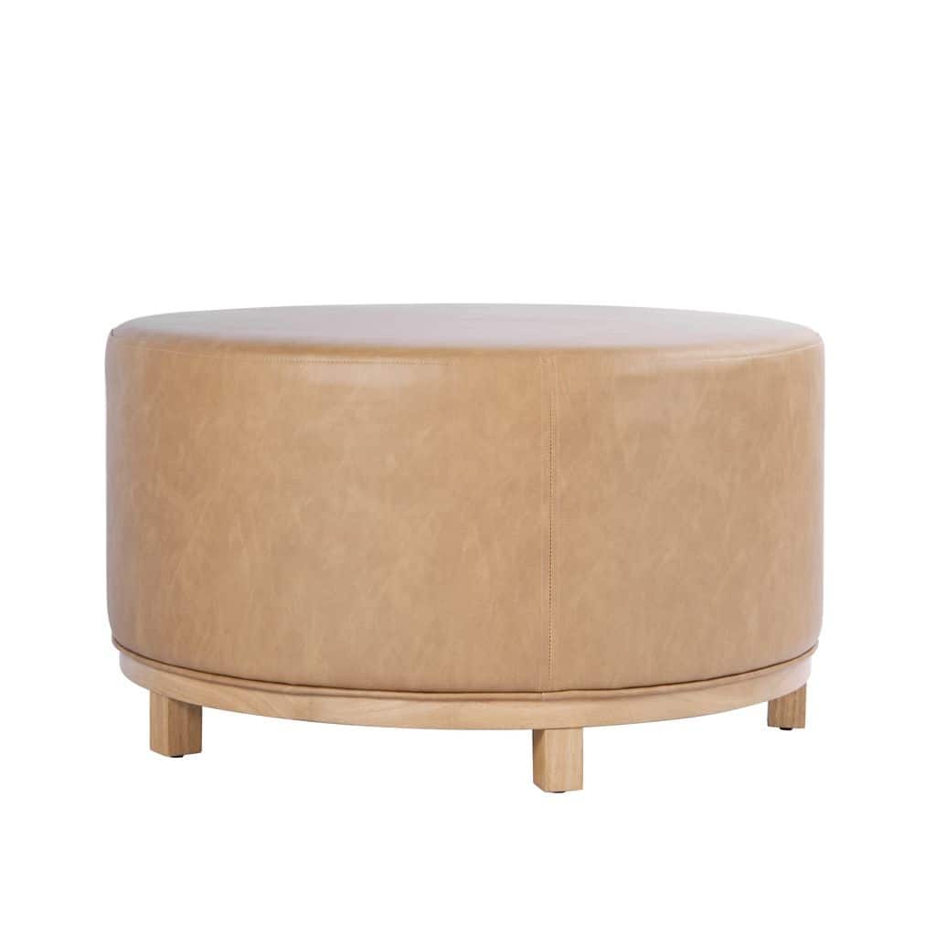Option Sand Faux Leather