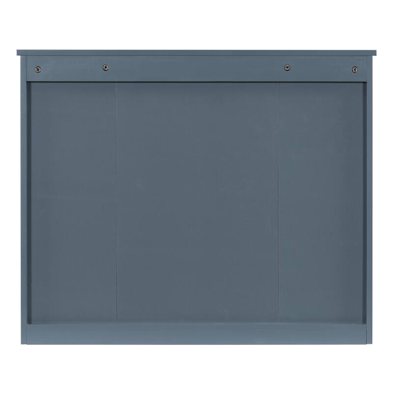35'' x 28'' Wall Mounted Bathroom Medicine Cabinet - 35" x 7" x 29"