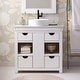 preview thumbnail 3 of 52, Vintner's Freestanding Reclaimed Oak Bathroom Vanity (Base Only)