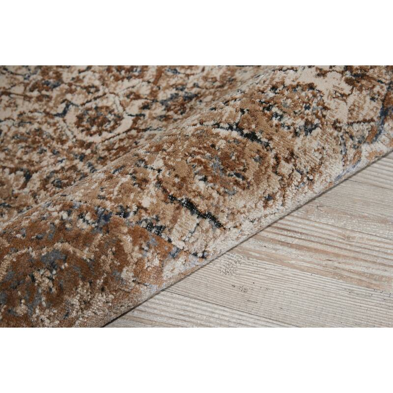 Malta Classic Bordered Geometric Medallion Area Rug