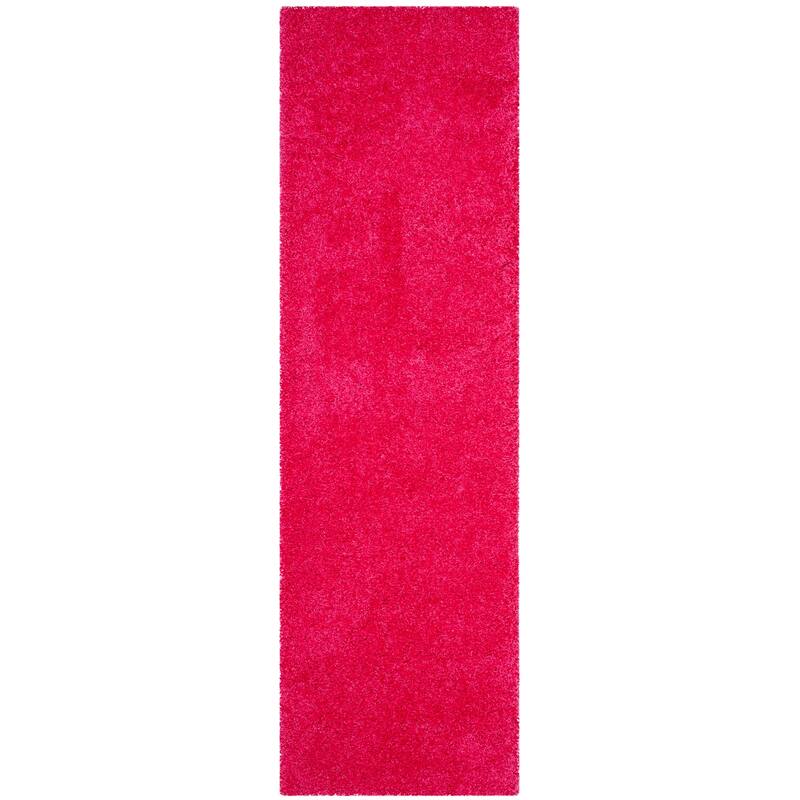 SAFAVIEH Laguna Shag Viroana Solid 2-inch Thick Rug