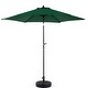 preview thumbnail 20 of 48, 9FT Outdoor Patio Umbrella Outdoor Table Umbrella with Push Button Tilt and Crank