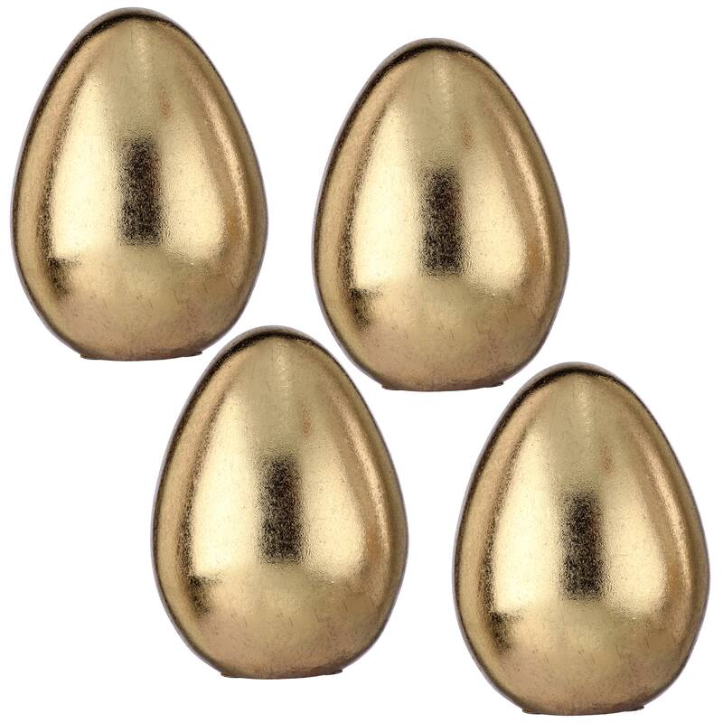 4" Resin Golden Egg