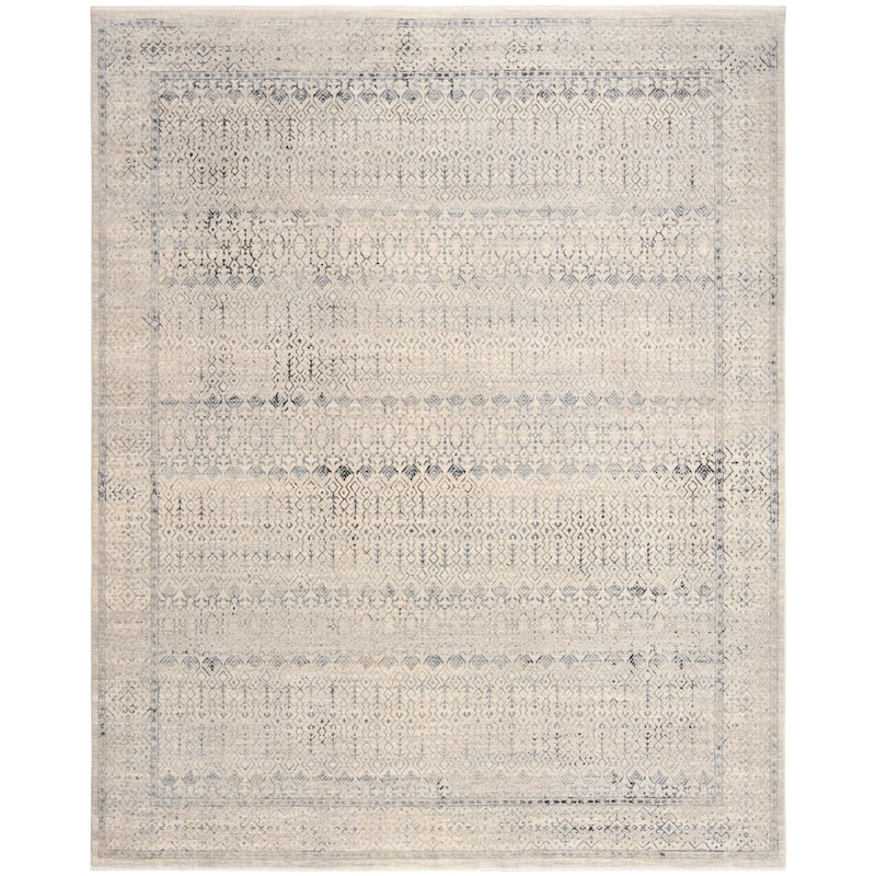 Nourison Home Sultana Indoor only Blue Moroccan Area Rug