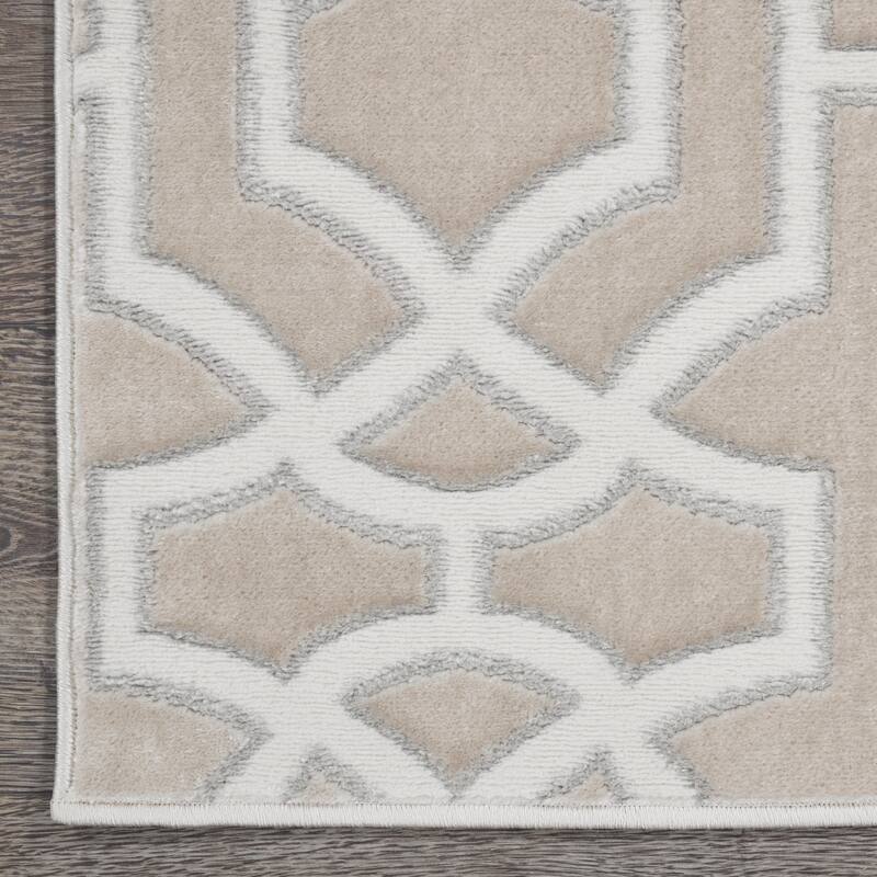 Nourison Joli Geometric Lattice Area Rug