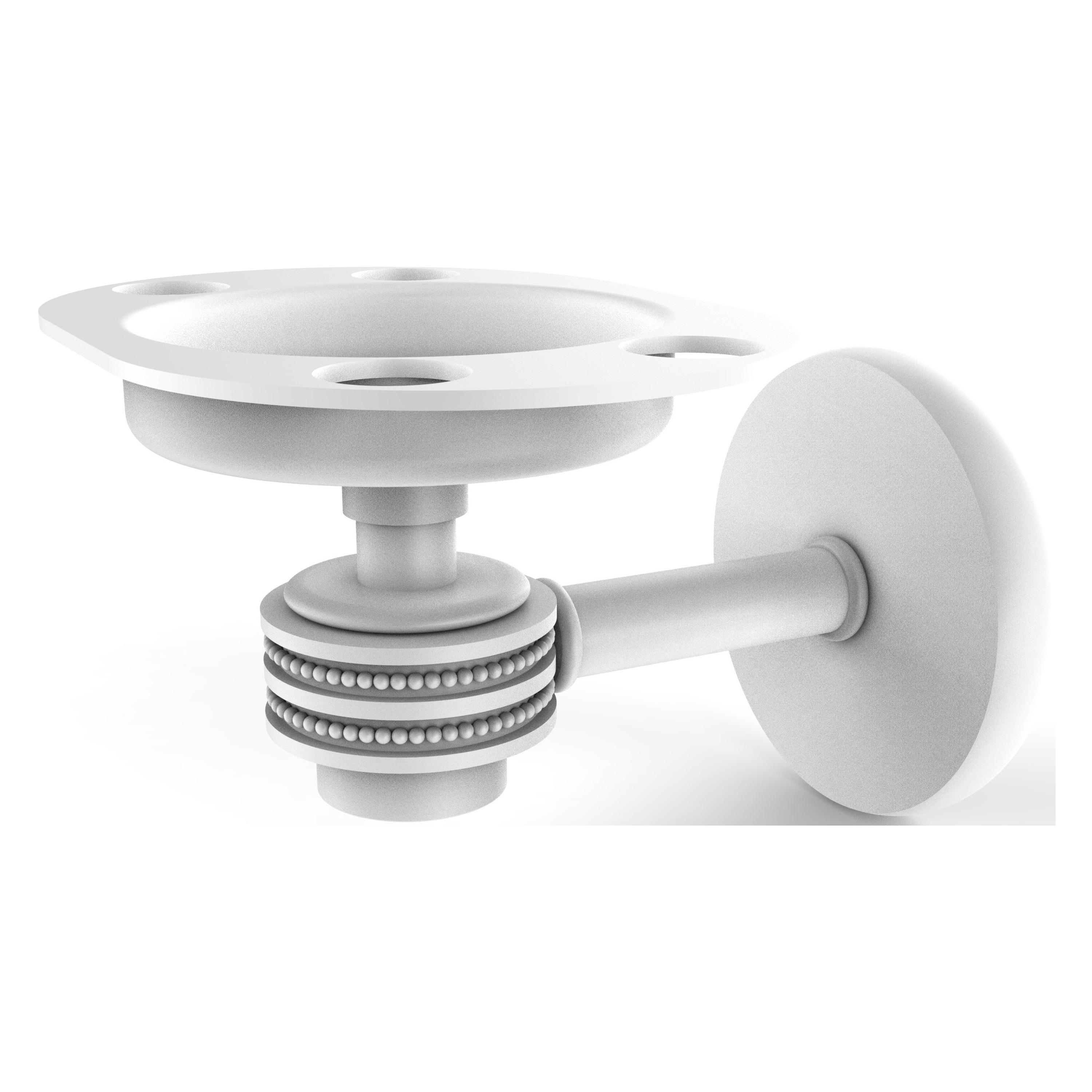 Allied Brass Satellite Orbit One Tumbler and Toothbrush Holder