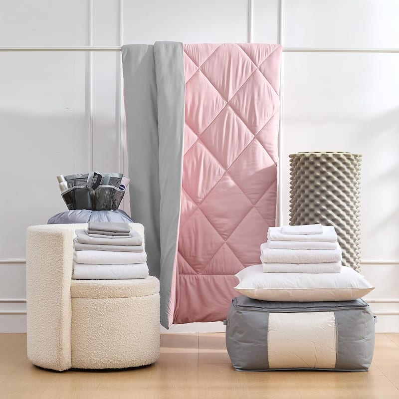 College Dorm Twin XL Bedding Pack