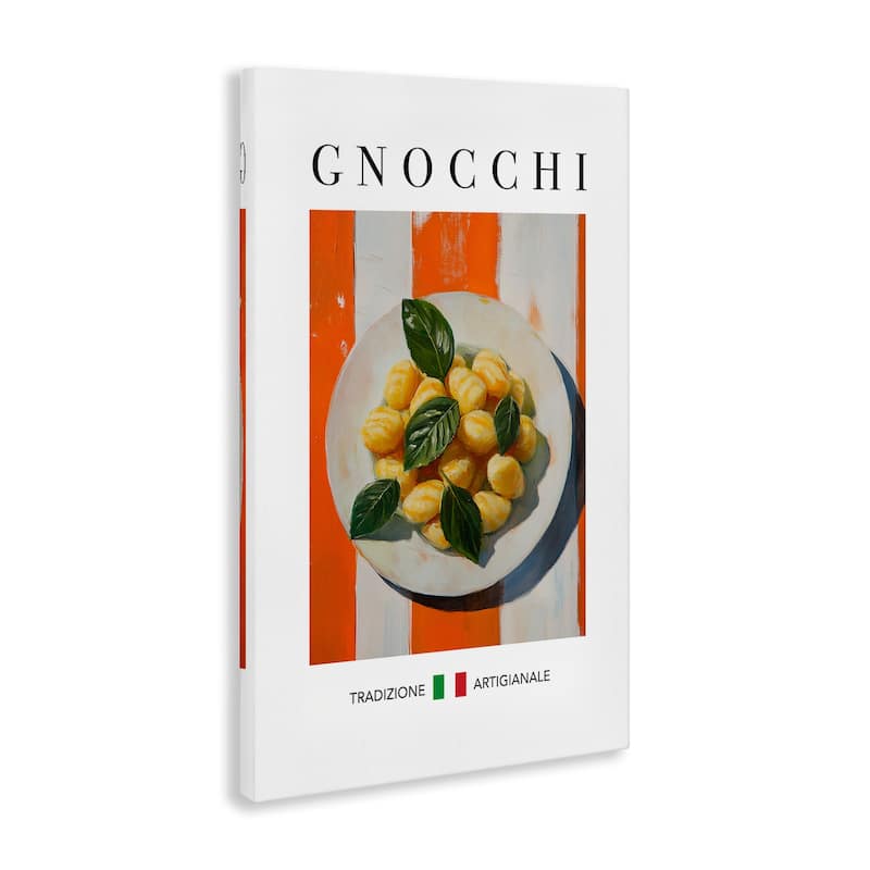 Stupell Traditional Gnocchi Pasta Canvas Wall Art Design By Andreas Magnusson