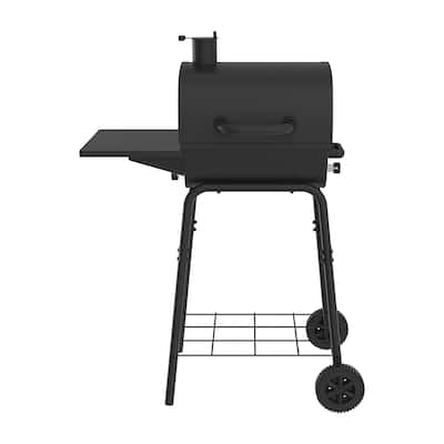 Nexgrill 17.5" Charcoal Barrel Grill w/ Side Table