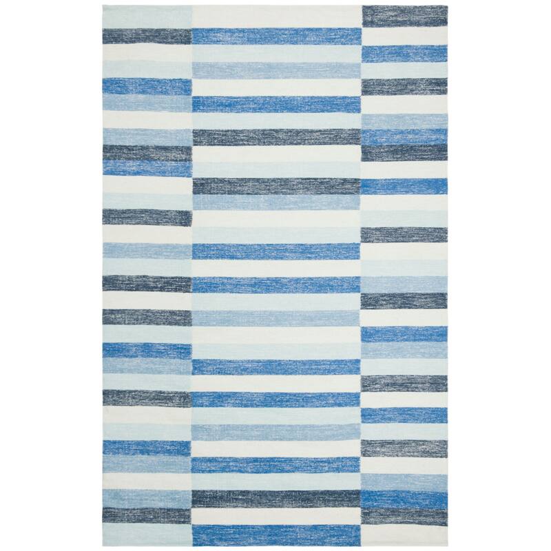 SAFAVIEH Handmade Striped Kilim Lashunda Stripe Wool Rug